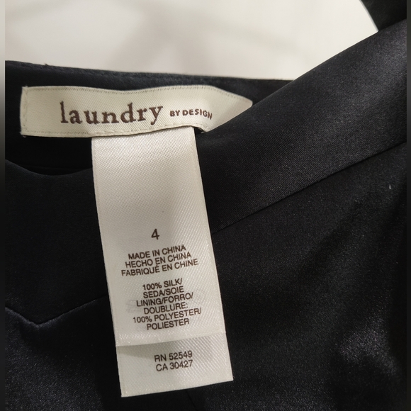 Black and white evening gown - Picture 5 of 8